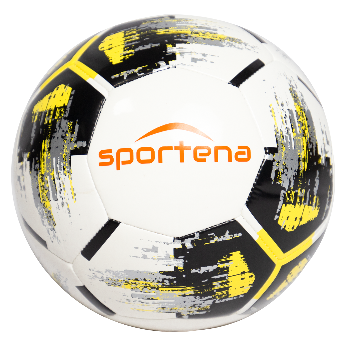 Football Sportena – White and Black- Yellow