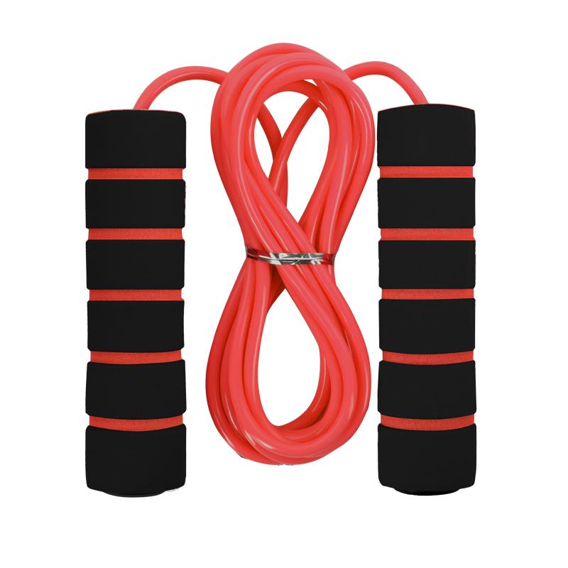 Long Handle Skipping Rope Red/Black