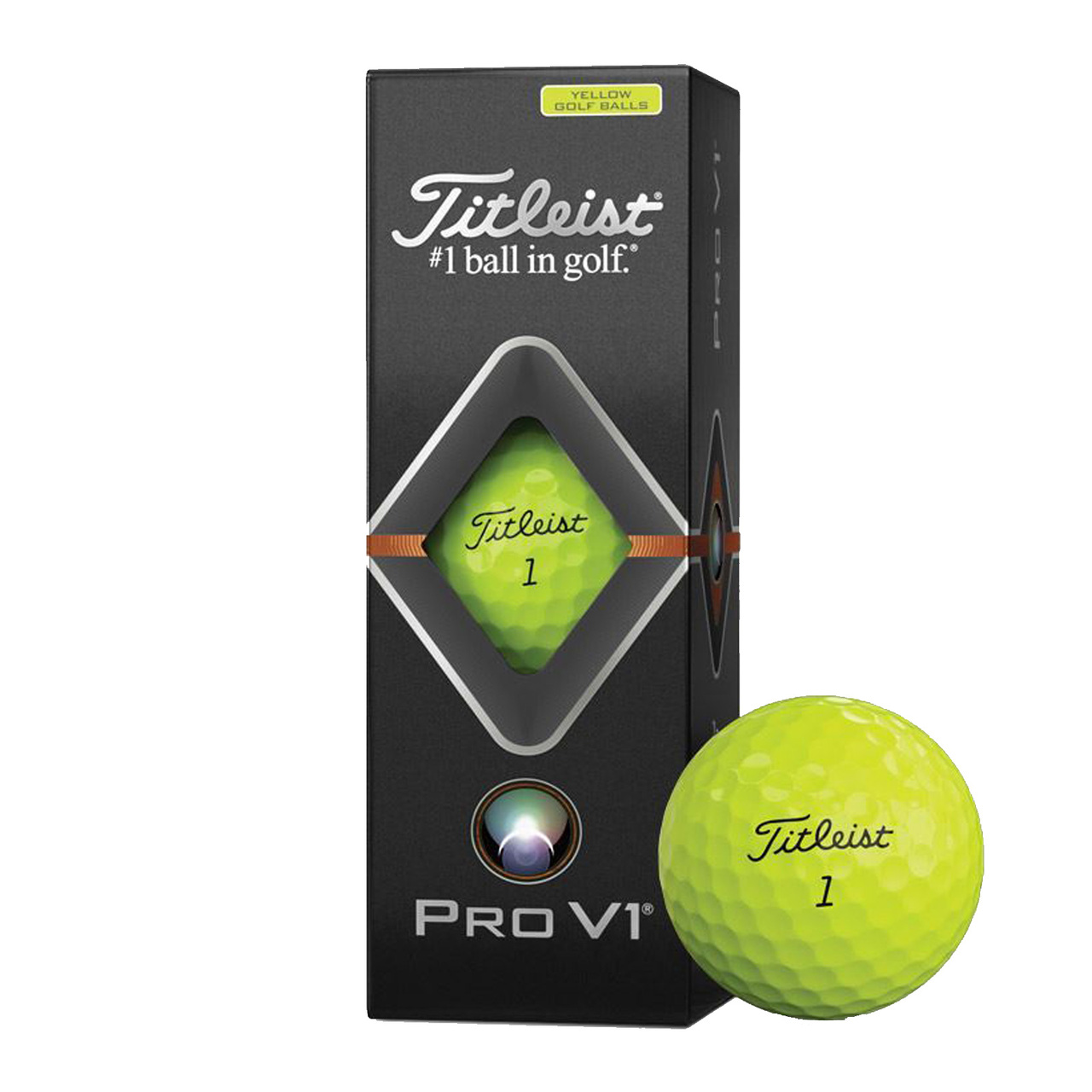 Golf Ball Titleist Pro v1 Lime
