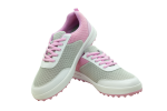 Ladies Mesh Golf Shoe PGM Pink-White
