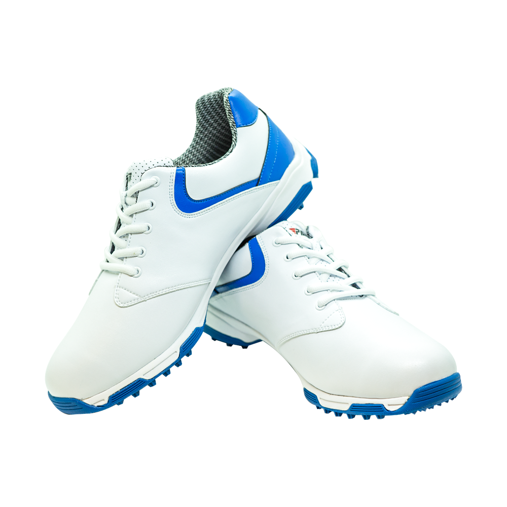 Men's Golf Shoe PGM Leather - Black- Blue