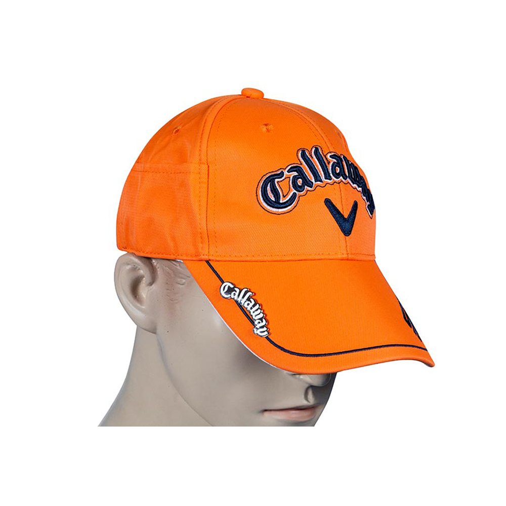Golf Cap Callaway Orange With Marke