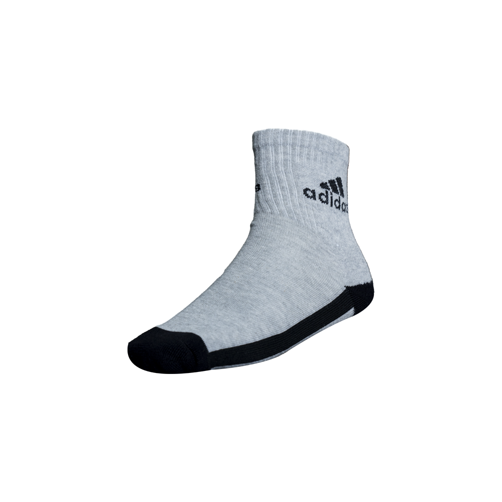 Sports Socks AD Off White+Black