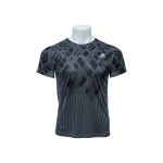 Sports T-Shirt Black With Ash Texture