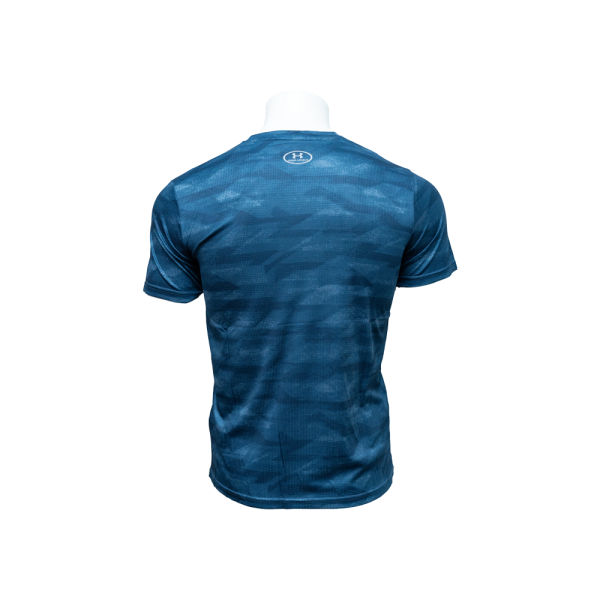 Sports T-Shirt Blue Texture