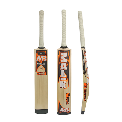 Cricket Bat MB Malik Water Proof Orange Sticker