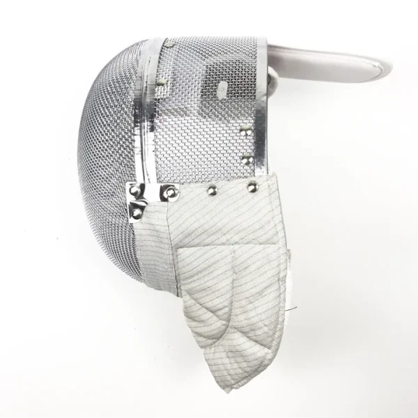 LEONARK White 350NW Fencing Foil Mask Helmet CE Certified National Grade Masque - Image 3